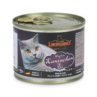 德国小李子猫罐头Leonardo莱昂纳多无谷猫主食罐头零食 兔肉配方 200g/罐